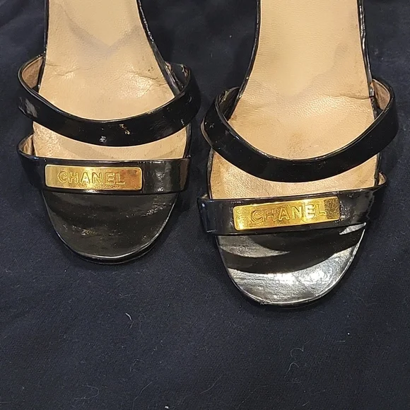 Chanel Leather Sandals
